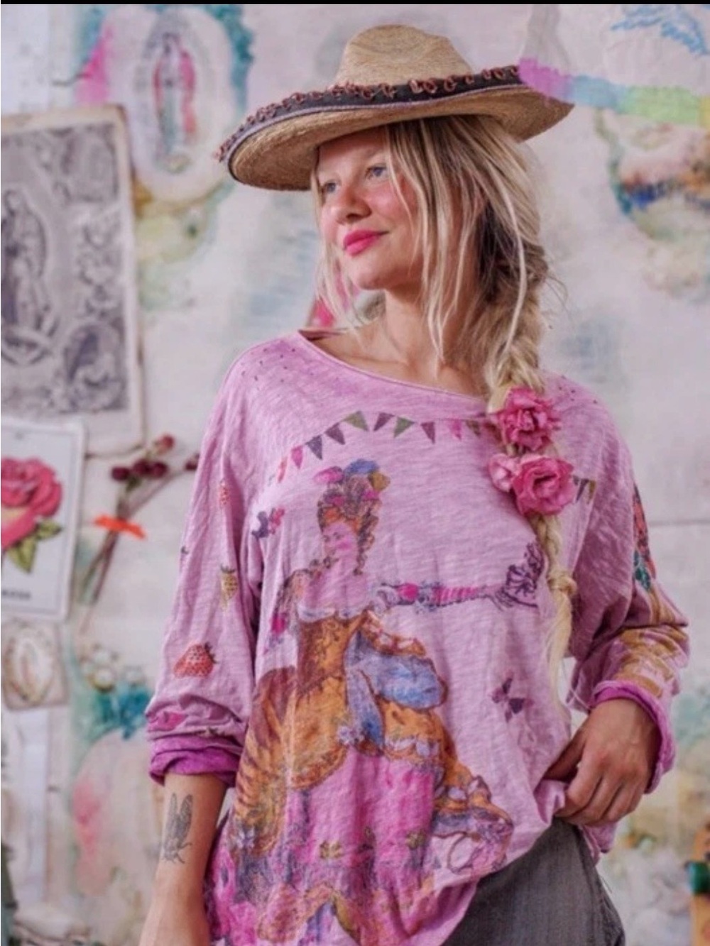 NWT Magnolia Pearl Queens Cake Viggo Tee (sold out)